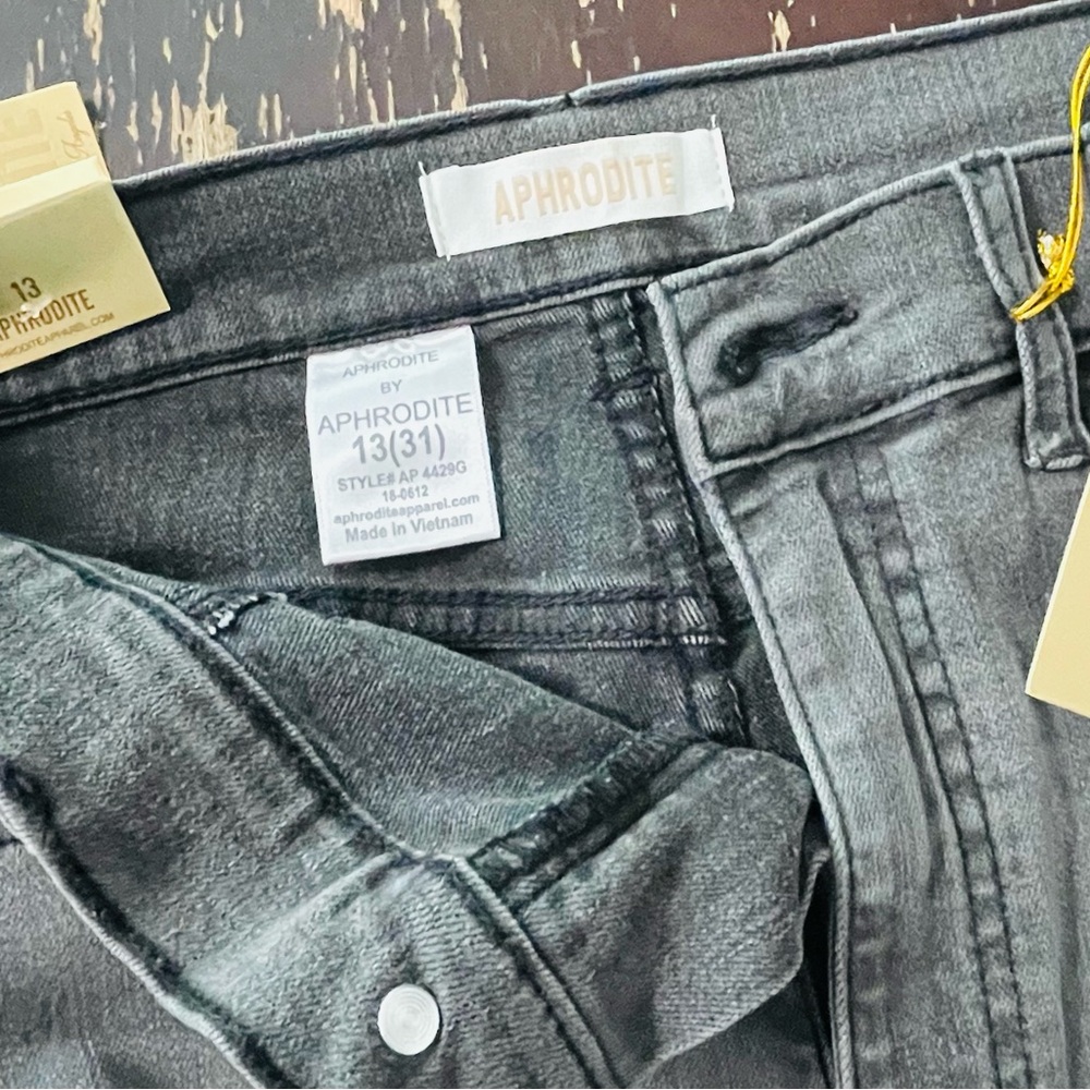 Aphrodite Charcoal Denim Pants
